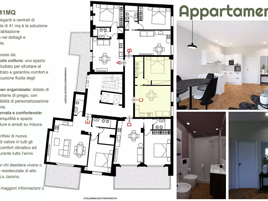 Immagine 13 di Appartamento in vendita  in Via Francesco Lo Jacono 22 a Palermo