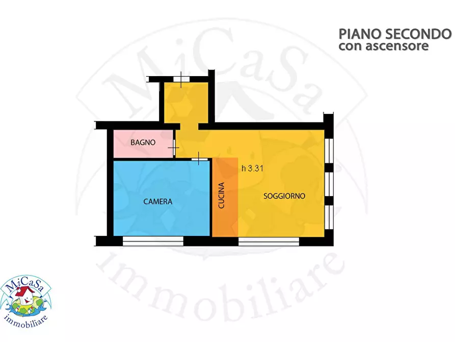 Immagine 2 di Appartamento in vendita  in via del tirreno 82 a Pisa