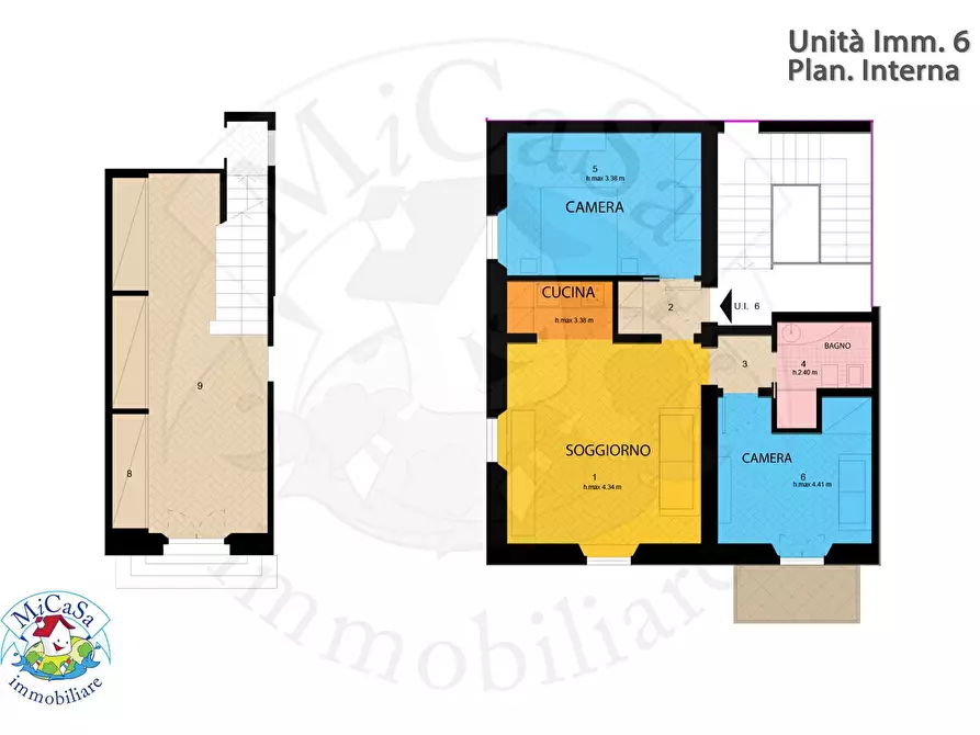 Immagine 3 di Appartamento in vendita  in Via Fiorentina 595 a Pisa