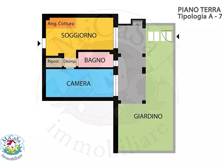 Immagine 6 di Appartamento in vendita  in Via delle Magnolie 1 a Pisa