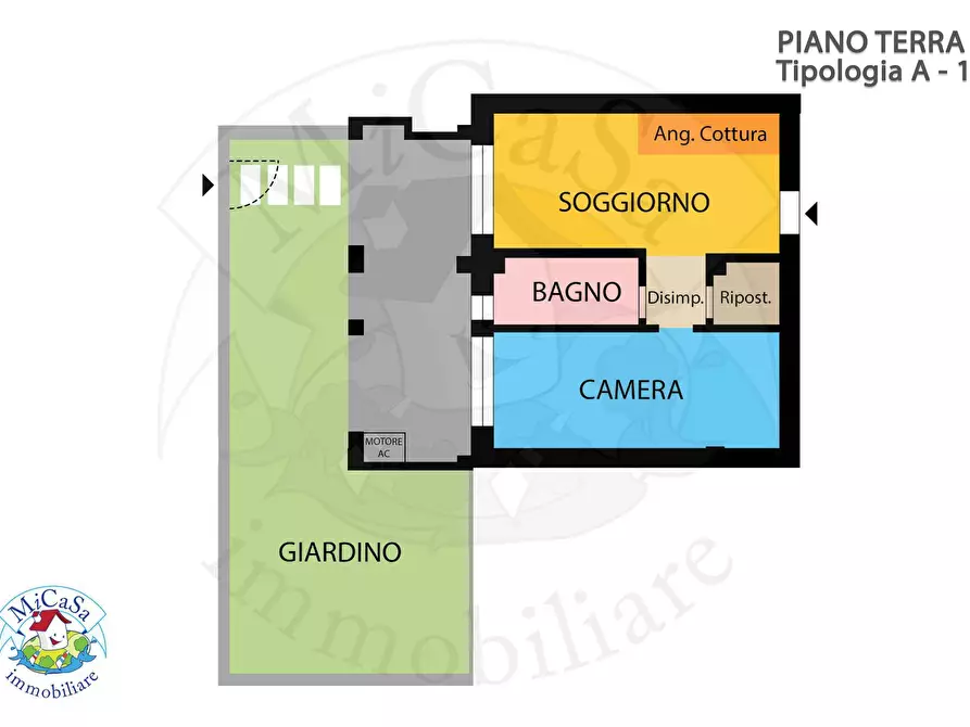 Immagine 13 di Appartamento in vendita  in Via delle Magnolie 1 a Pisa