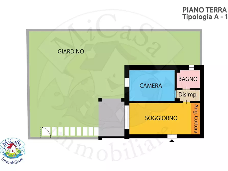 Immagine 5 di Appartamento in vendita  in Via delle Magnolie 1 a Pisa