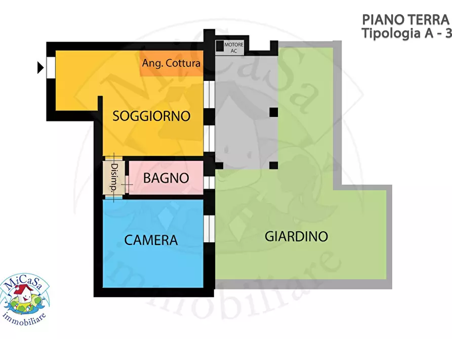 Immagine 15 di Appartamento in vendita  in Via delle Magnolie 1 a Pisa