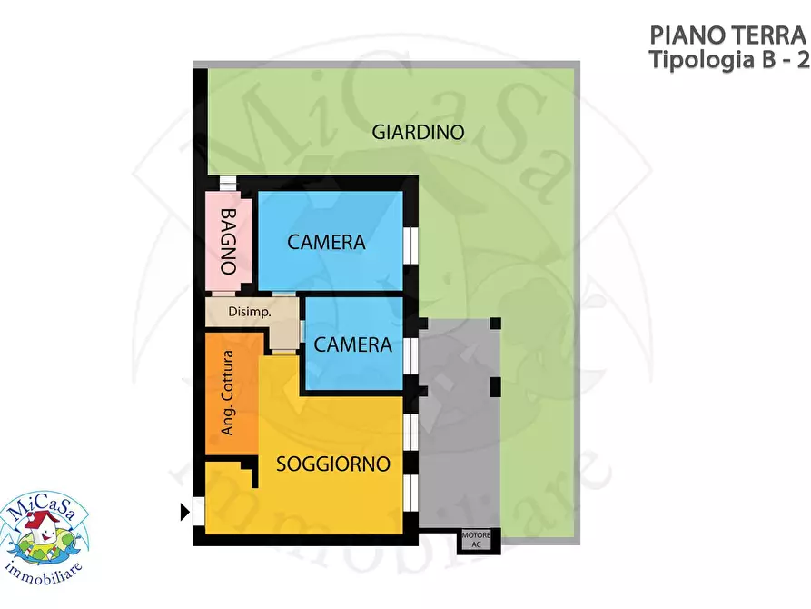 Immagine 2 di Appartamento in vendita  in Via delle Magnolie 1 a Pisa