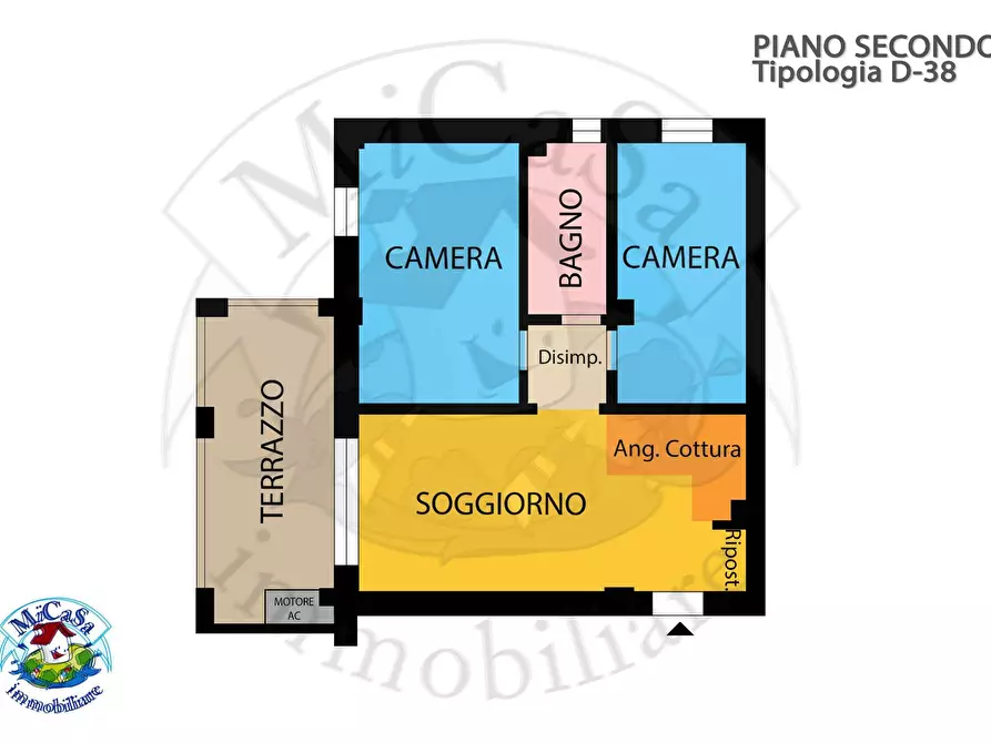 Immagine 8 di Appartamento in vendita  in Via delle Magnolie 1 a Pisa