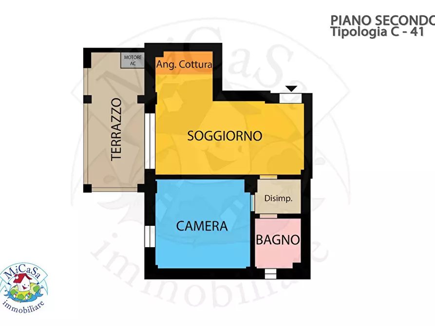 Immagine 10 di Appartamento in vendita  in Via delle Magnolie 1 a Pisa