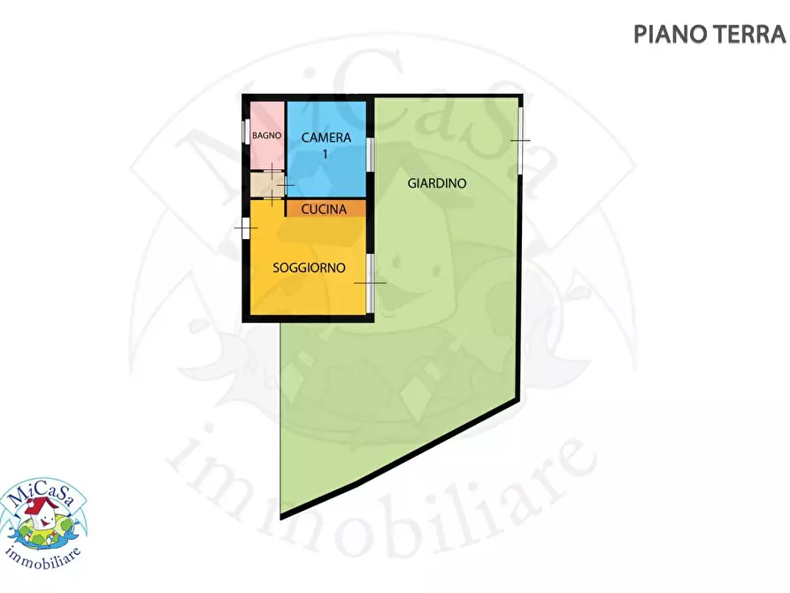 Immagine 2 di Appartamento in vendita  in Via Di Piaggetta 1A a Pisa