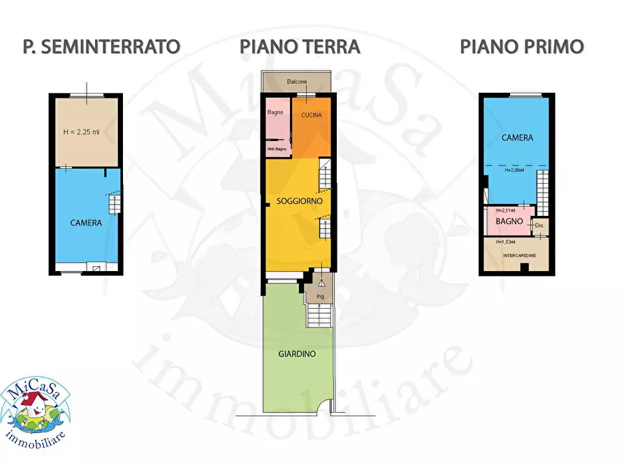 Immagine 2 di Villetta a schiera in vendita  in viale del tirreno 82 a Pisa