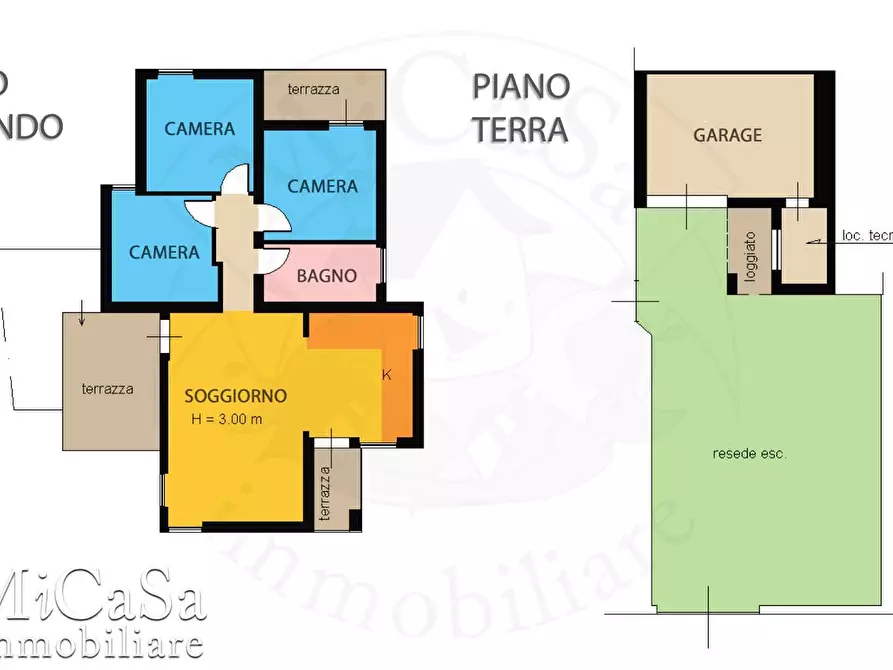 Immagine 2 di Appartamento in vendita  in via ortensie 8 a Pisa