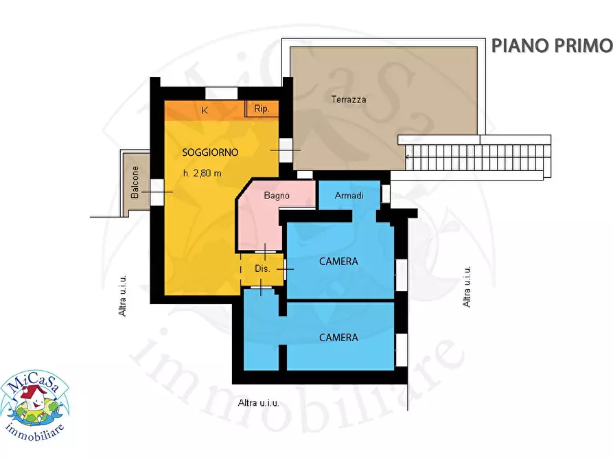 Immagine 17 di Appartamento in affitto  in Via Degli Alberi 7 a Pisa