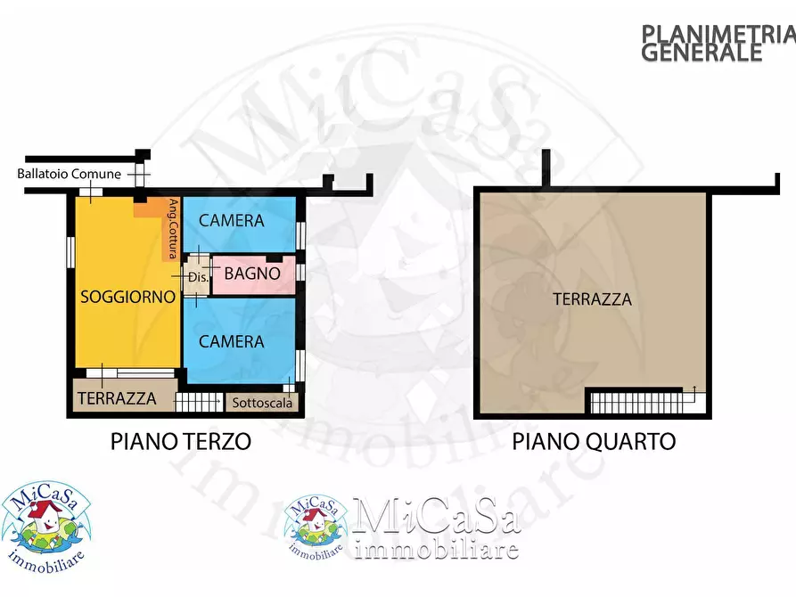 Immagine 2 di Appartamento in vendita  in Via Enrico Diacono 29 a Pisa