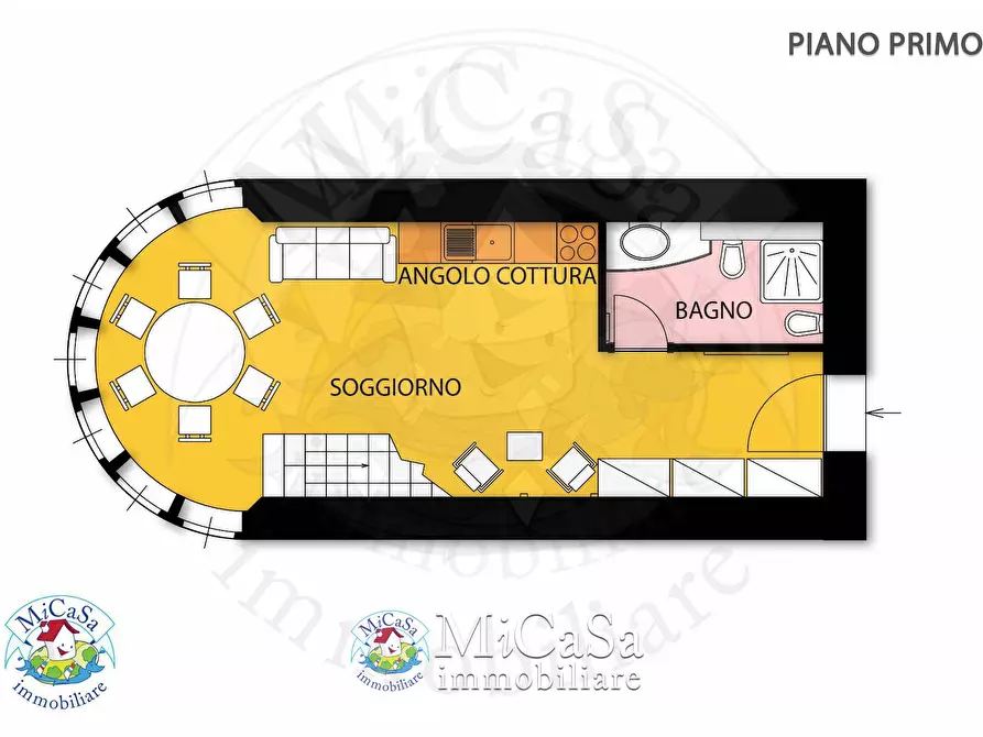 Immagine 2 di Appartamento in vendita  in via del tirreno 76 a Pisa
