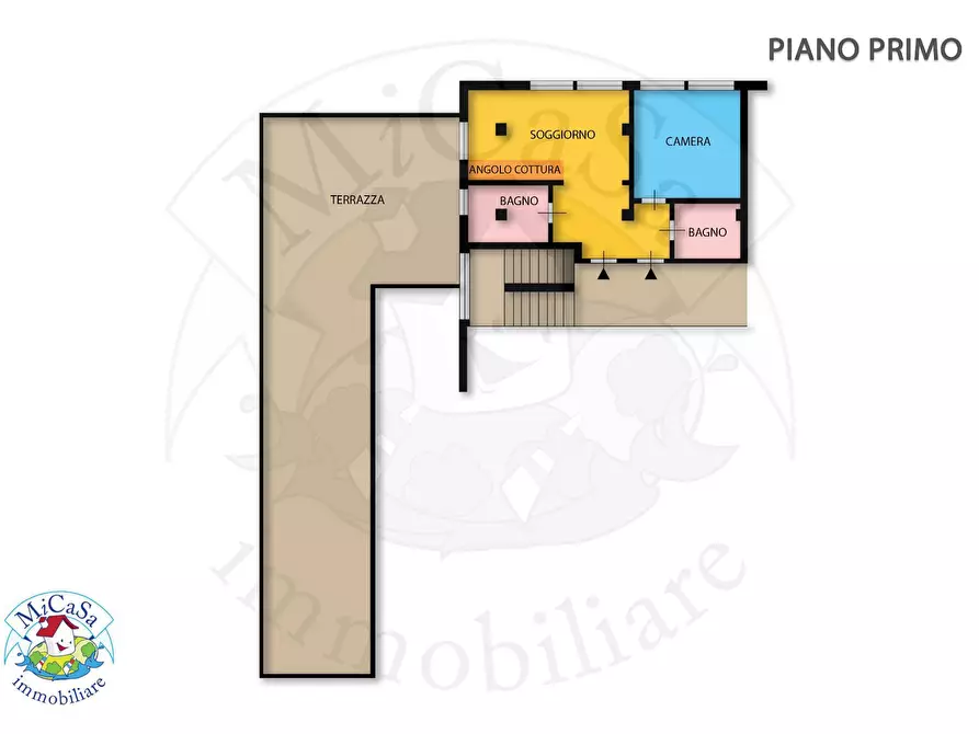 Immagine 2 di Appartamento in vendita  in Piazza Belvedere 8 a Pisa