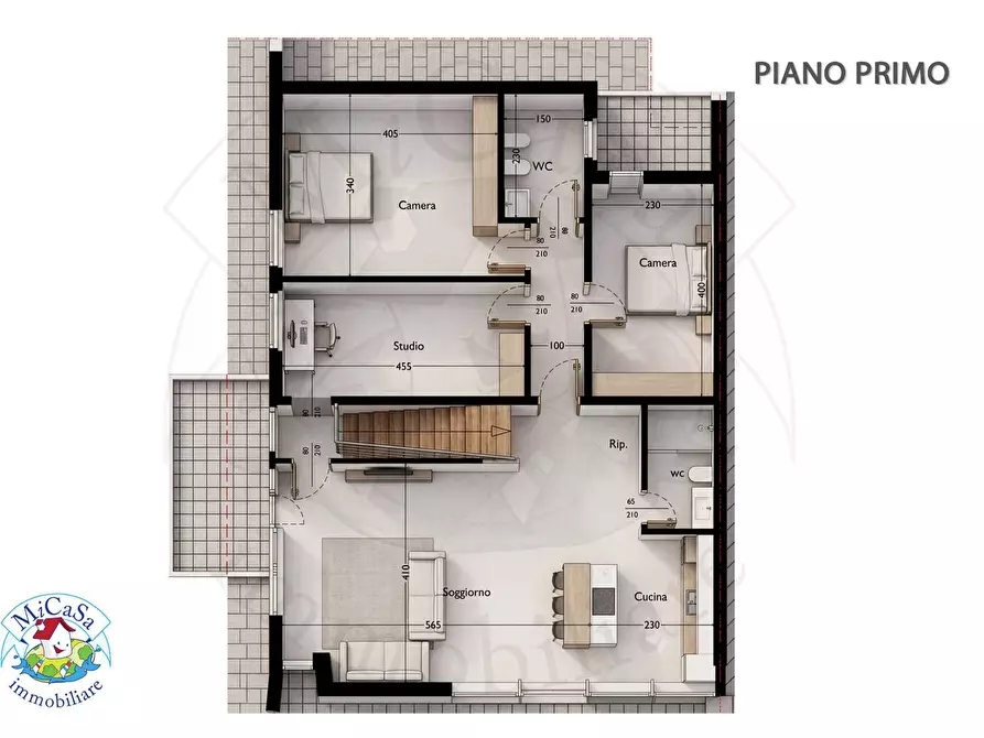 Immagine 3 di Appartamento in vendita  in Via Pisorno 14 a Pisa