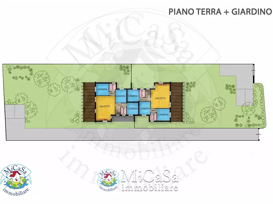 Immagine 3 di Casa semindipendente in vendita  in Via Guido da Maiano a San Giuliano Terme