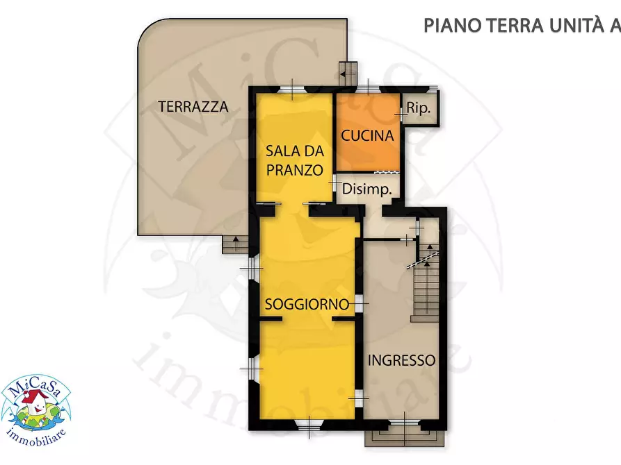 Immagine 4 di Casa semindipendente in vendita  in Via Fiorentina 595 a Pisa