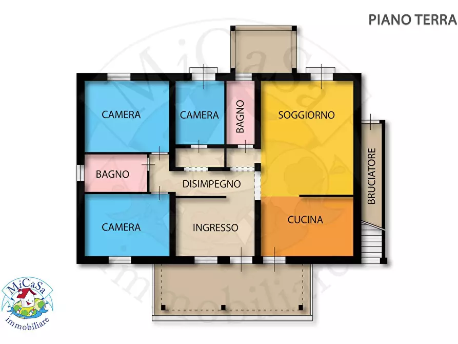 Immagine 3 di Villa in vendita  in Via Volterrana 350 a Terricciola
