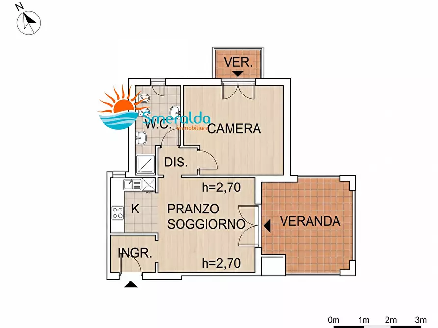 Immagine 21 di Appartamento in vendita  in Via Del Rubino 9 a Olbia