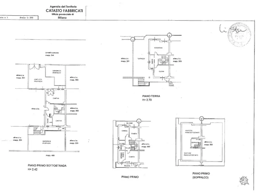 Immagine 38 di Casa semindipendente in vendita  in via fratelli cervi a Cornate D'adda