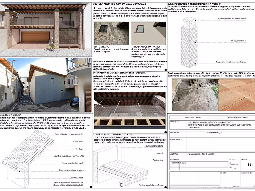 Immagine 3 di Casa indipendente in vendita  in via damiano chiesa a Bottanuco