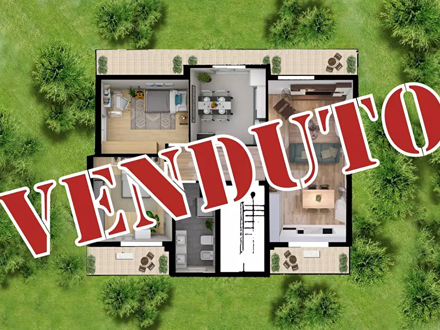 Immagine 1 di Villa in vendita  in via lombardia a Roncello