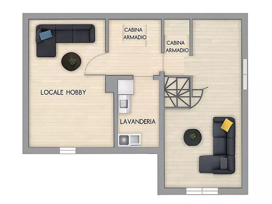 Immagine 23 di Casa semindipendente in vendita  in via domenico grassi a Capriate San Gervasio