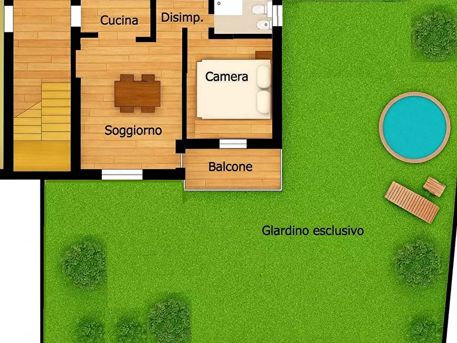 Immagine 12 di Appartamento in vendita  in Via Brumana a Costa Valle Imagna