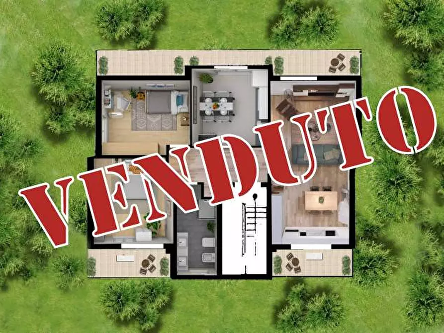 Immagine 1 di Villa in vendita  in via lombardia a Roncello