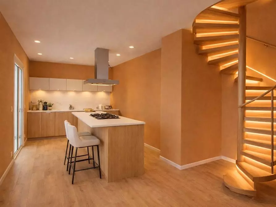 Immagine 5 di Casa semindipendente in vendita  in via domenico grassi a Capriate San Gervasio