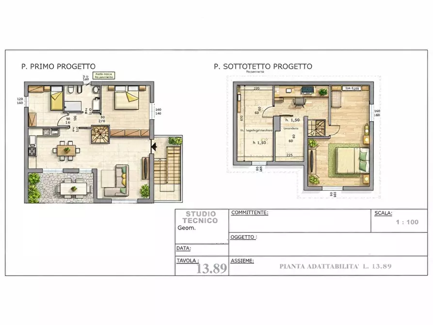 Immagine 18 di Casa semindipendente in vendita  in via domenico grassi a Capriate San Gervasio
