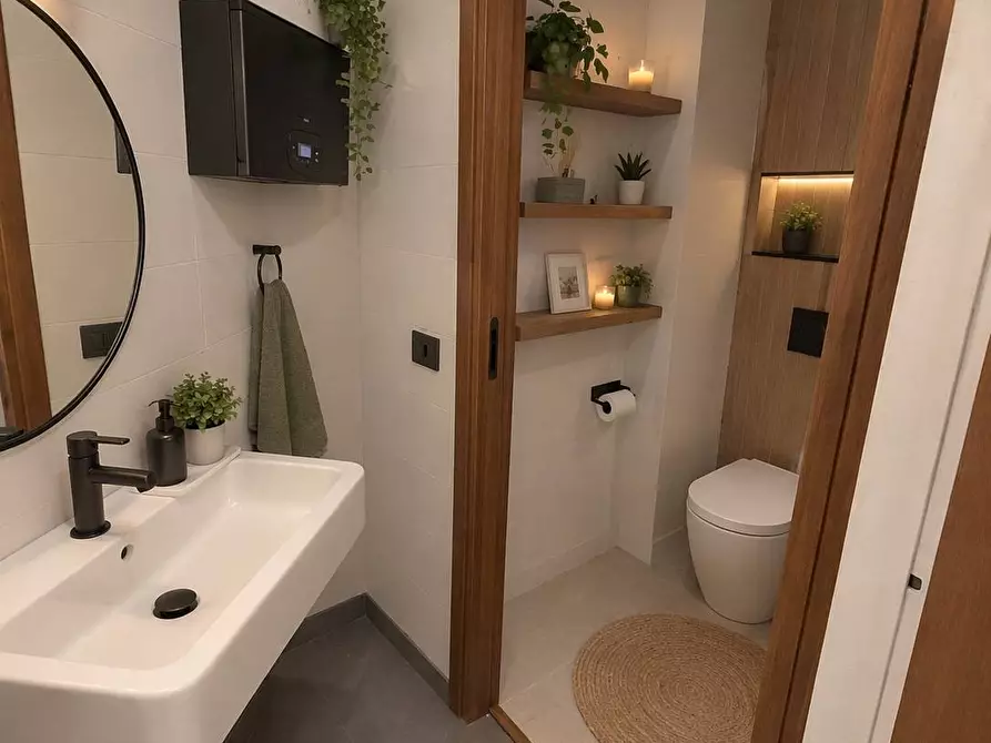 Immagine 5 di Appartamento in vendita  in via Italia a Grezzago