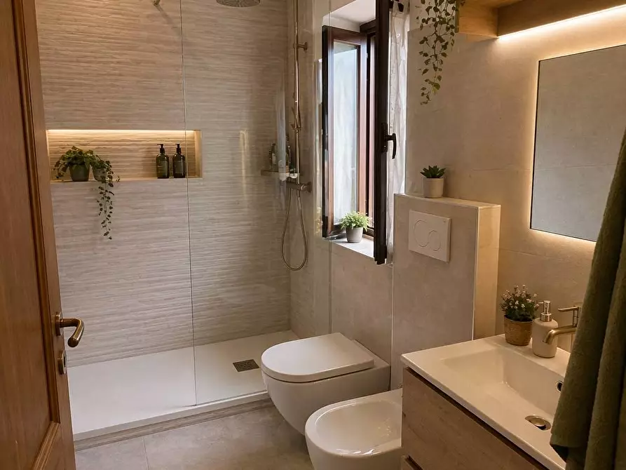Immagine 16 di Casa semindipendente in vendita  in via don allegrini a Ponte San Pietro