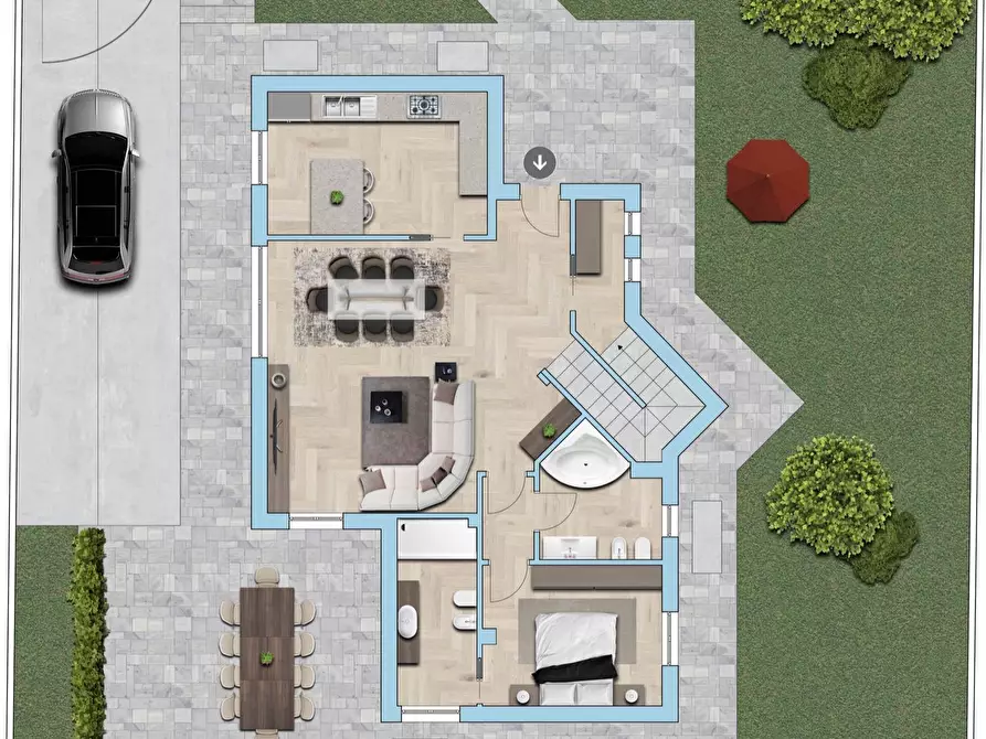 Immagine 24 di Villa in vendita  in Via Grigna Snc a Verderio Superiore