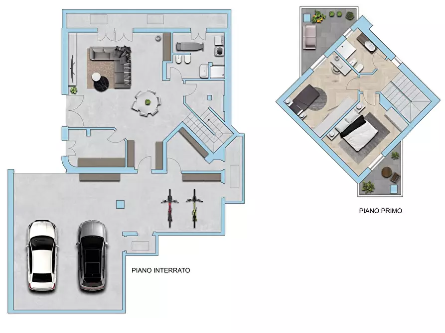 Immagine 25 di Villa in vendita  in Via Grigna Snc a Verderio Superiore