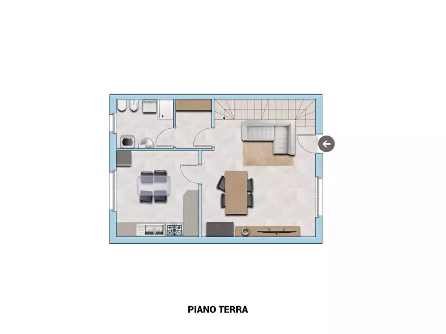 Immagine 27 di Villetta a schiera in vendita  in via Caduti della libertà 14/E a Verderio Superiore