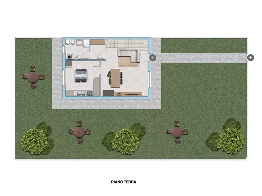 Immagine 30 di Villetta a schiera in vendita  in via Caduti della libertà 14/E a Verderio Superiore