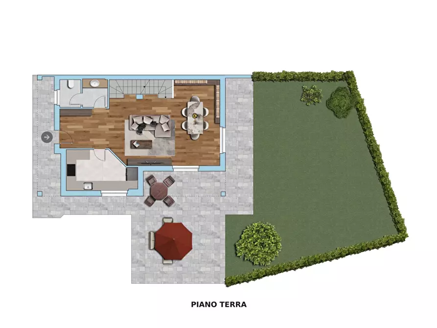 Immagine 51 di Casa semindipendente in vendita  in Viale Monza 3 a Usmate Velate