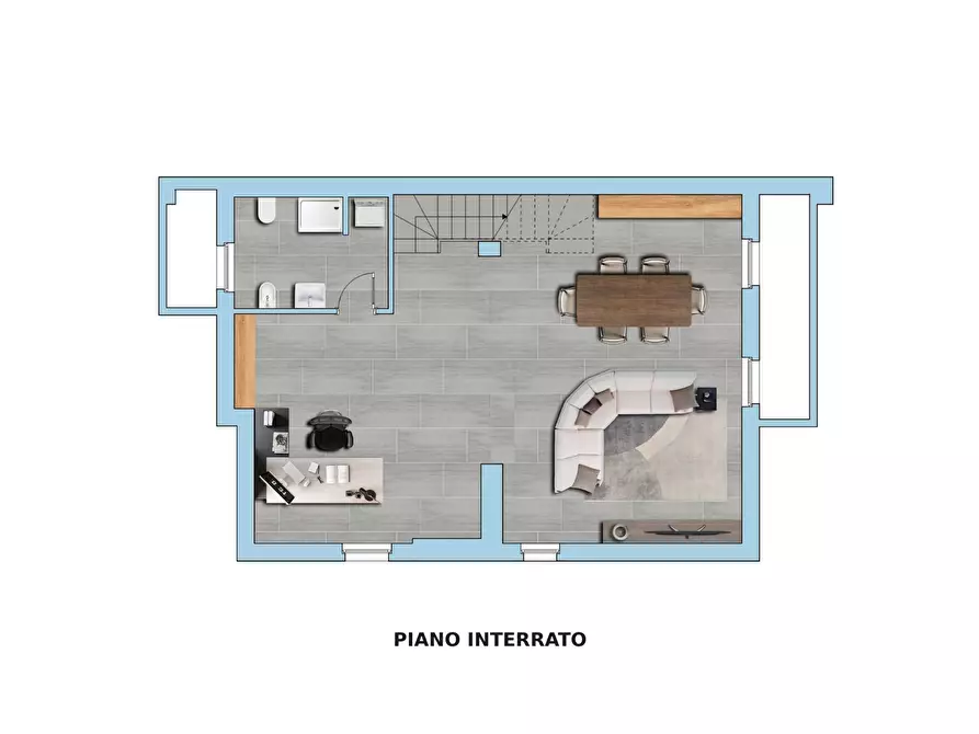 Immagine 53 di Casa semindipendente in vendita  in Viale Monza 3 a Usmate Velate