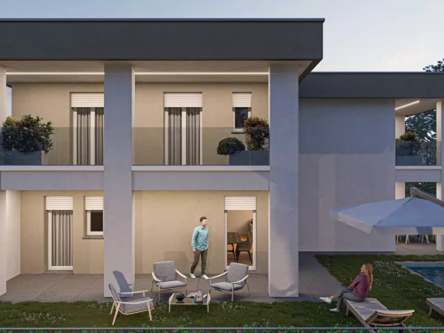 Immagine 17 di Villetta a schiera in vendita  in Via Marconi snc a Ronco Briantino