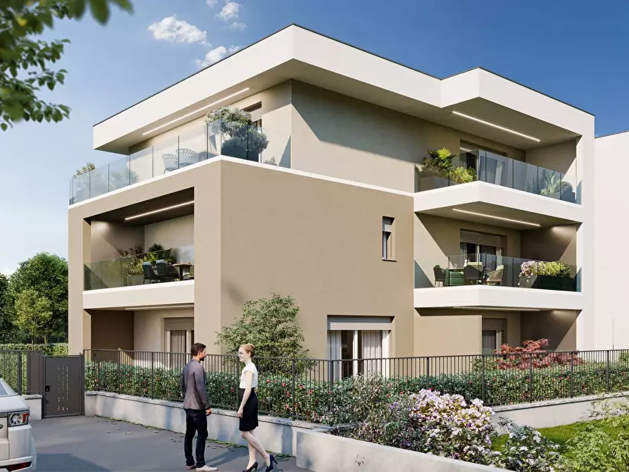 Immagine 2 di Attico in vendita  in via obizzone snc a Bernareggio