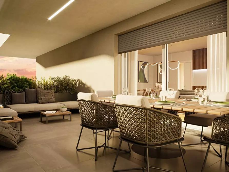 Immagine 1 di Attico in vendita  in via obizzone snc a Bernareggio