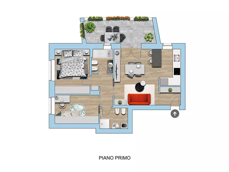 Immagine 32 di Appartamento in vendita  in Via XXV Aprile 9 a Osnago