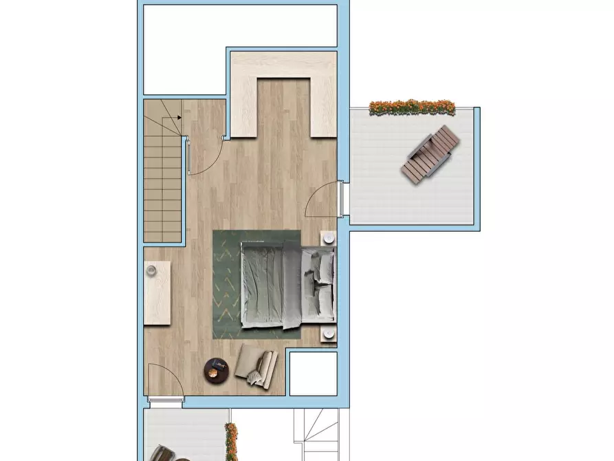 Immagine 28 di Casa semindipendente in vendita  in Via Cascina Cazzullo snc a Sulbiate