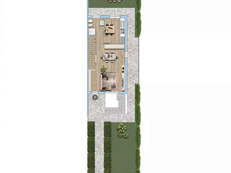 Immagine 30 di Casa semindipendente in vendita  in Via Cascina Cazzullo snc a Sulbiate