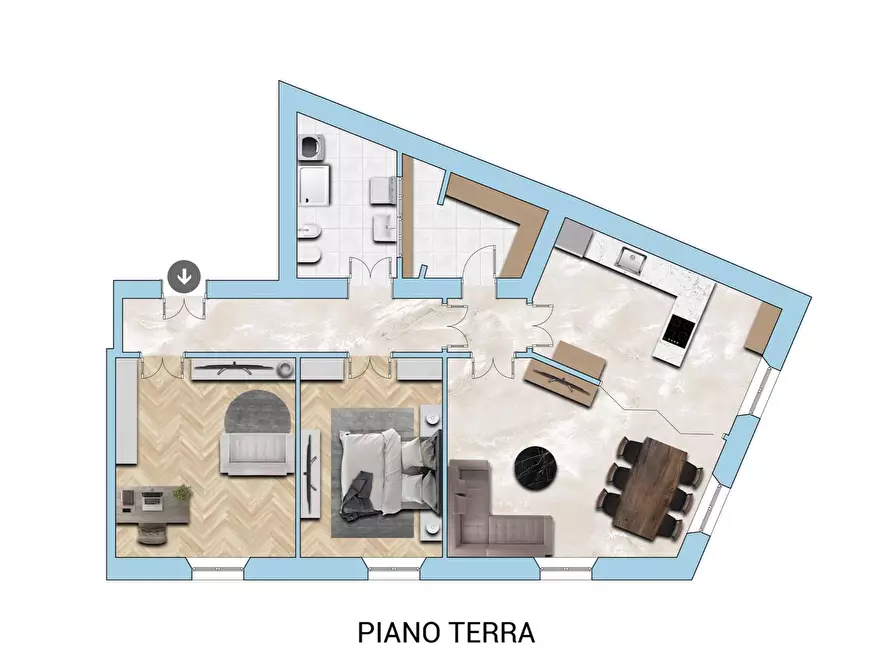 Immagine 48 di Appartamento in affitto  in Via Plinio 29 a Milano