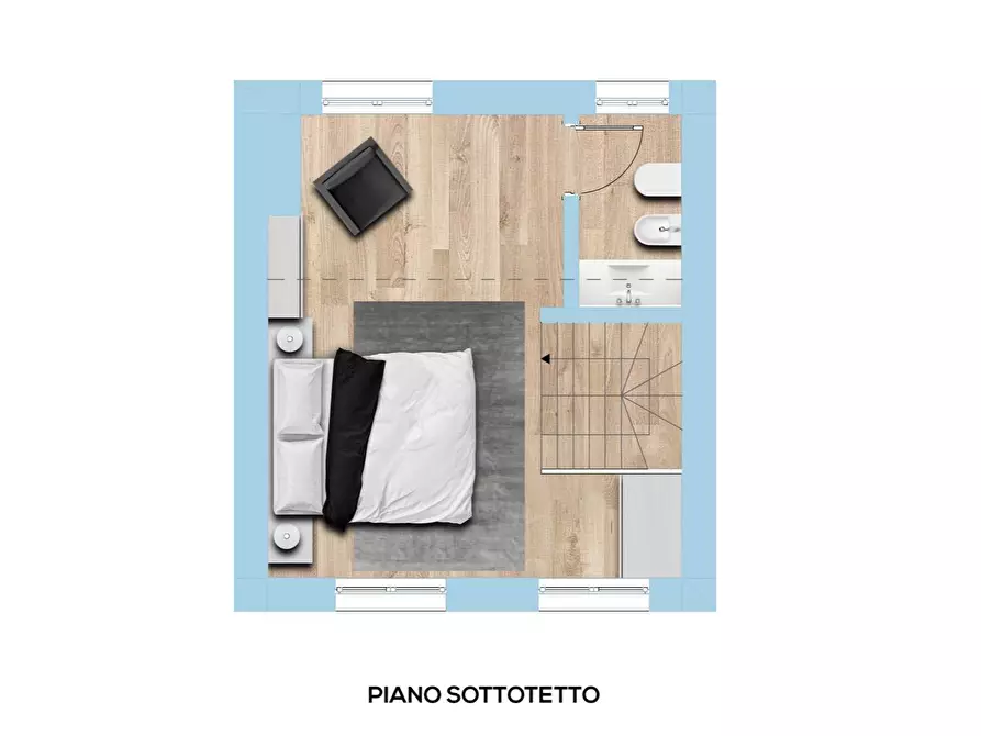 Immagine 34 di Villetta a schiera in vendita  in Vie Lecco 6 a Lomagna