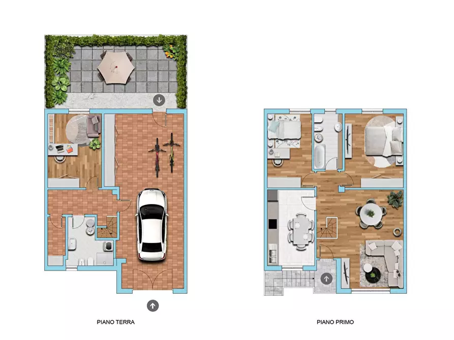 Immagine 34 di Casa indipendente in vendita  in Via Donizetti 3 a Bernareggio