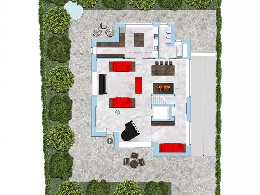 Immagine 45 di Villa in vendita  in Matteotti 8 a Vimercate