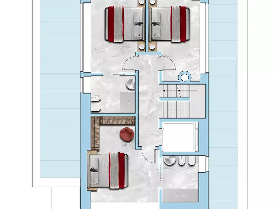 Immagine 46 di Villa in vendita  in Matteotti 8 a Vimercate
