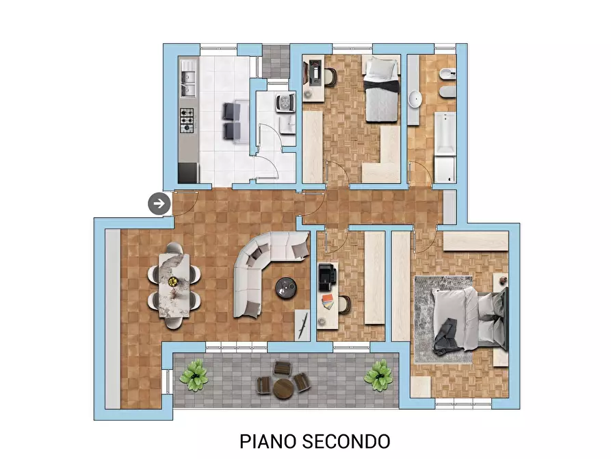 Immagine 36 di Appartamento in vendita  in Via Marconi 8 a Osnago